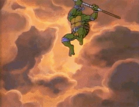 It's 10 o'clock. Cowabunga! Time to tune in to your favorite heroes in ...