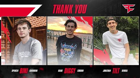 FaZe Clan Releases Bini, Diggy And Tilt From Fortnite Roster