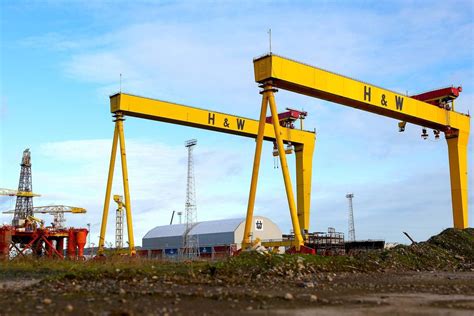 Harland and Wolff: The historic cranes that have lit up Belfast’s skylines for decades ...