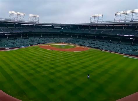 Highly Skilled Drone Pilot Takes You Through Wrigley Field, Home of the ...