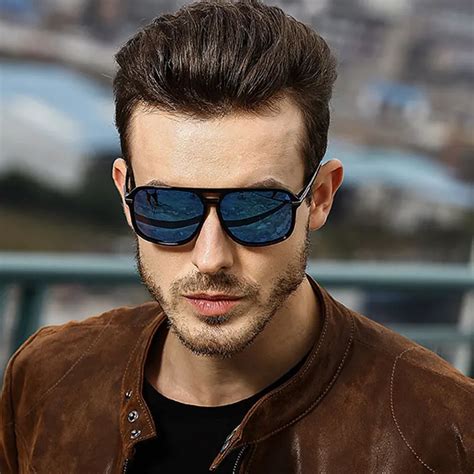 Classic Men Polarized Sunglasses Goggles Male Driving Sun Glasses Man ...