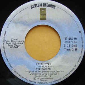 The Eagles – Lyin' Eyes (1975, Vinyl) - Discogs