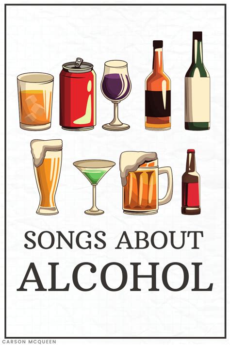 120+ Songs About Alcohol: The Best Tunes to Drink To - Spinditty