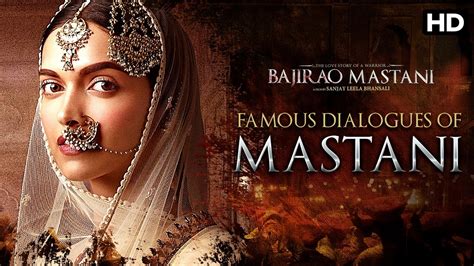 Famous Dialogues Of Mastani | Bajirao Mastani | Deepika Padukone - YouTube