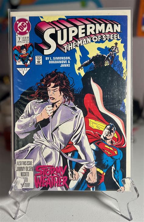 Superman: The Man of Steel #7 Direct Edition (1992) | Comic Books - Modern Age, DC Comics ...