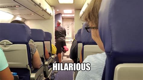 Funniest Flight Attendant Ever - 1Funny.com