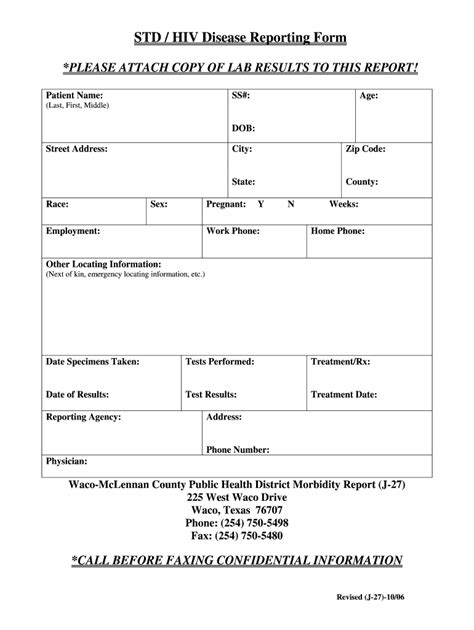 Negative Std Test Results Pdf - Fill Online, Printable, Fillable, Blank ...