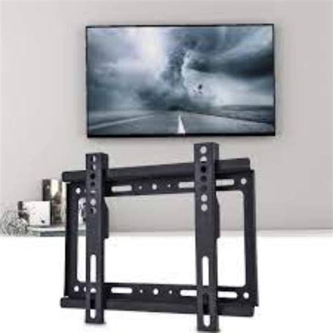 TV Wall Mount Bracket for Flat Screen LED, LCD TVS Low Profile, Fixed and Space Saving TV ...