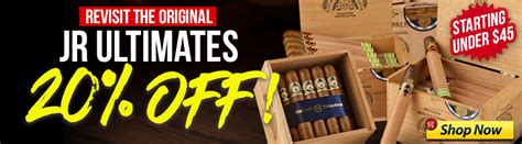 20% Off JR Ultimate Boxes | Amazing Cigar Bargains