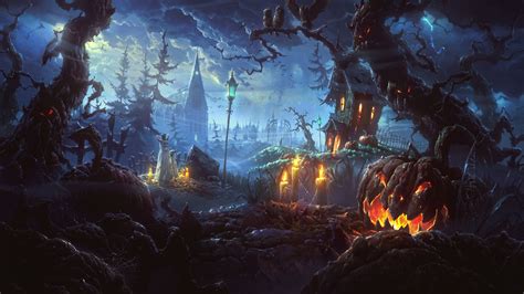 🔥 [66+] Halloween Backgrounds For Desktop | WallpaperSafari