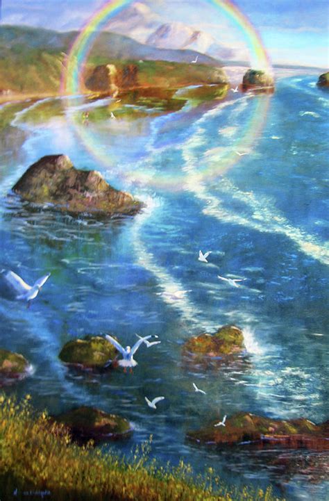 God's Promise Painting by Jeanine Dahlquist - Fine Art America