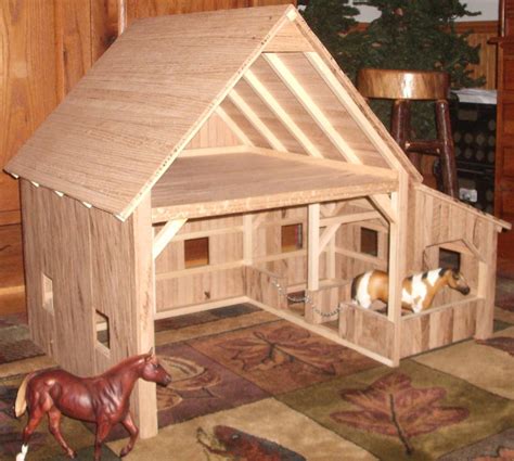 Wooden Toy Barn #4 | Toy barn, Wooden toy barn, Wooden barn