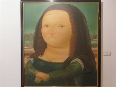 Fernando Botero Mona Lisa