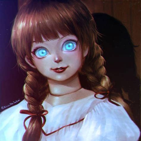 Annabelle by AirinNoSekai | The conjuring, Horror movie art, Funny horror