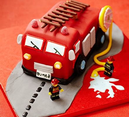 Fire engine cake recipe | BBC Good Food