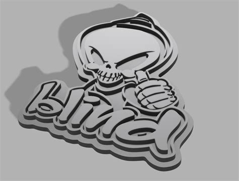 Blind Skateboards logo by Adioliquid | Download free STL model ...