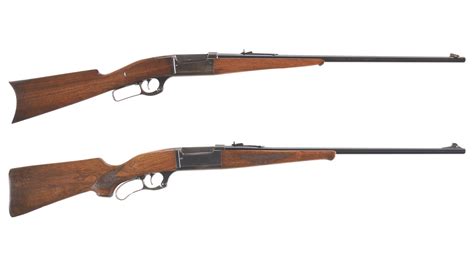 Two Savage Lever Action Rifles | Rock Island Auction