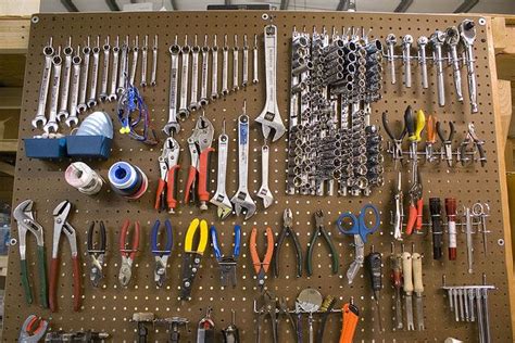 Peg board - photos wanted of tool arrangement - CycleWorld Forums ...