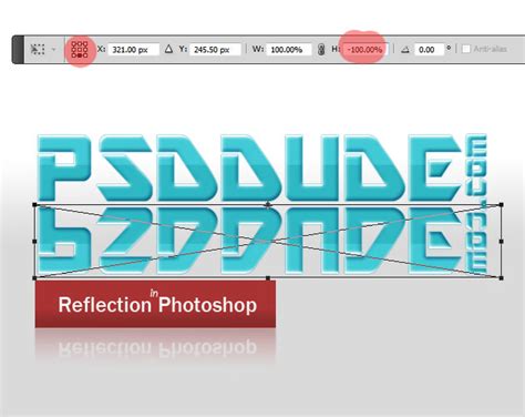 Create a Reflection in Photoshop