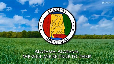 Alabama State Song (lyrics) - YouTube