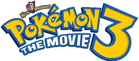 Pokemon 3 The Movie logo (Kids WB varient) by Shortshaker on DeviantArt