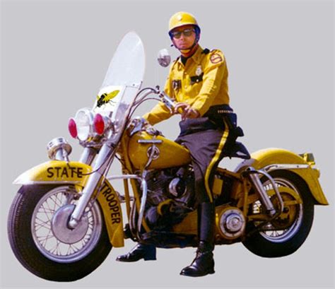 Tennessee State Police "Yellow Jackets" ~ Riding Vintage