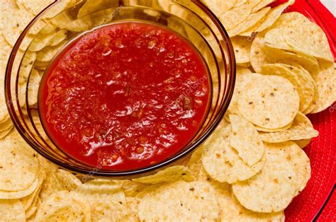 Chips and Salsa — Stock Photo © Scruggelgreen #9454216