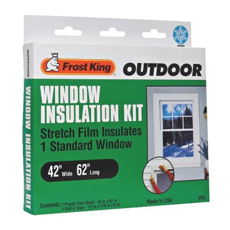 42" X 62" Exterior Plastic Window Insulation Kit | eBay