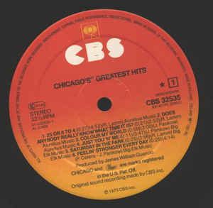 Chicago - Chicago's Greatest Hits (Vinyl) | Discogs