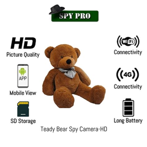 Teddy Bear Spy Camera-HD - SPY EYE