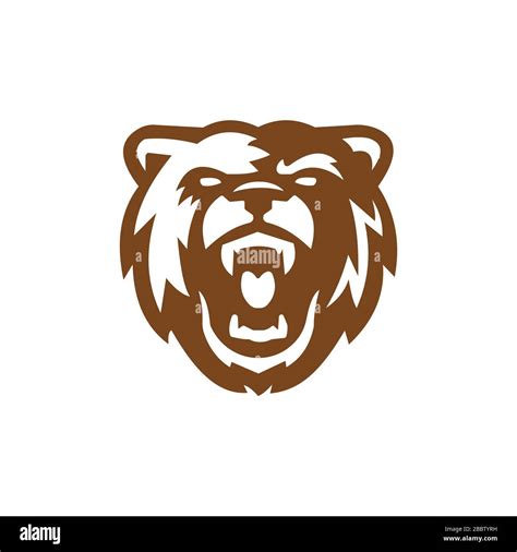 Bear Logo Vector Design Template Stock Vector Image & Art - Alamy