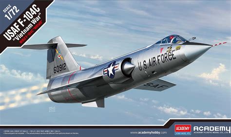 1/72 USAF F-104C Vietnam War | Aircrafts | ACADEMY | Brands | EN