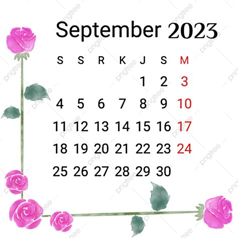 September 2023 Calendar Clip Art - Get Latest Map Update