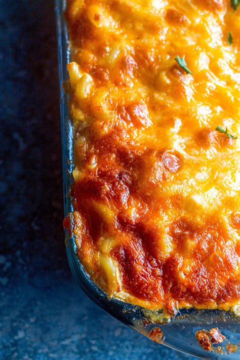 Southern baked mac and cheese, also called soul food mac and cheese, is ...