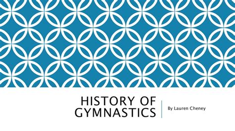 History of gymnastics