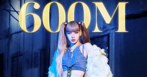 BLACKPINK Lisa's song Money hits 600 million streams on Spotify