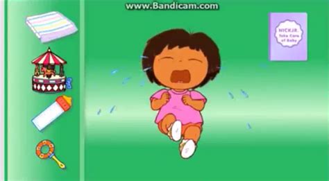 Baby Dora crying by AlyssaTheYoshiGirl on DeviantArt