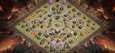 Best Anti 3 Stars War Base TH11 with Link 2023 - Town Hall Level 11 CWL ...