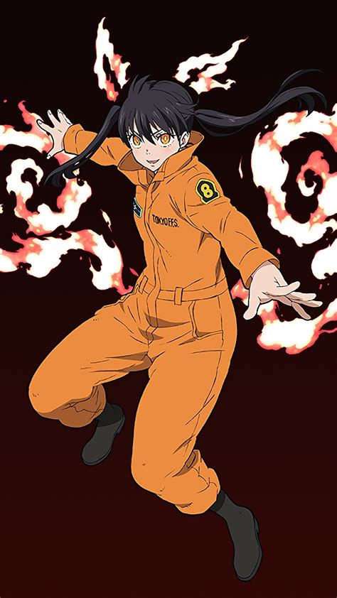 #331755 Fire Force, Tamaki Kotatsu phone HD Wallpapers, Images ...