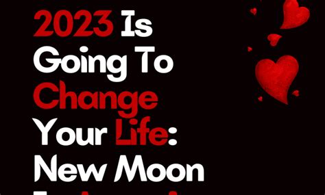 2023 Is Going To Change Your Life: New Moon In Aquarius For Each Zodiac ...