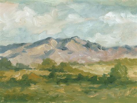 Impasto Landscape I #1 Painting by Ethan Harper - Pixels