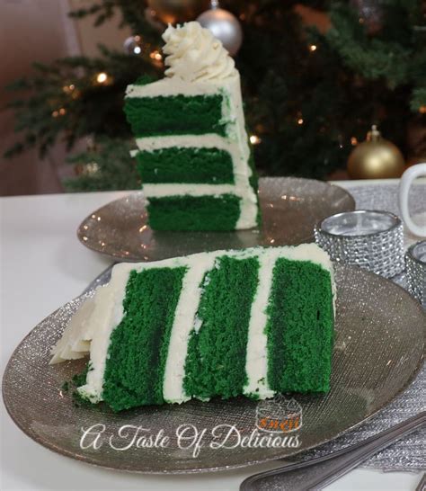 Green Velvet Cake | Recipe | Green velvet cake, Velvet cake, Green cake