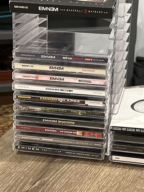 got the whole eminem cd collection : r/Eminem