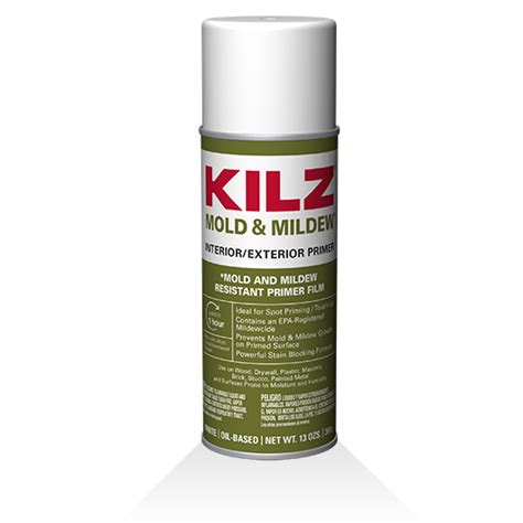 KILZ® MOLD & MILDEW Interior & Exterior Aerosol Primer | KILZ®