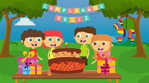 Cumpleaños Feliz - Música Para Cumpleaños con Niños - YouTube