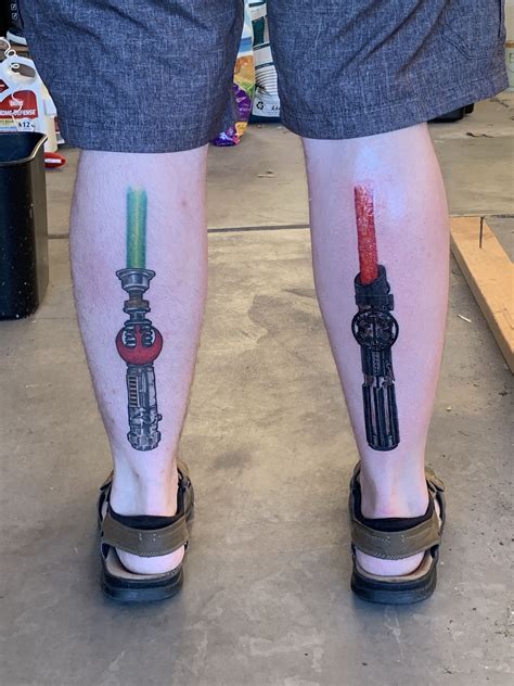 29+ Minimalist Lightsaber Tattoo - LuciMadalina