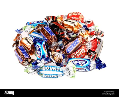 Bounty chocolate bar celebrations Cut Out Stock Images & Pictures - Alamy