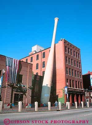 huge bat at Louisville Slugger Museum Louisville Kentucky Stock Photo 17101