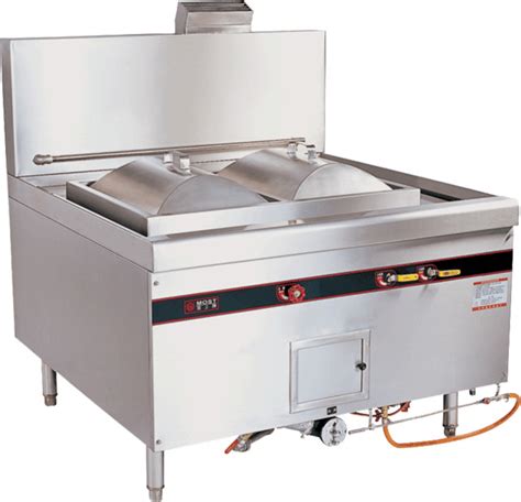 Commercial Natural Gas Rice Roll Steamer / Cooking Steamer 96kw For ...