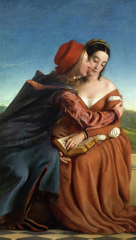 Francesca da Rimini, Detail Painting by William Dyce - Fine Art America